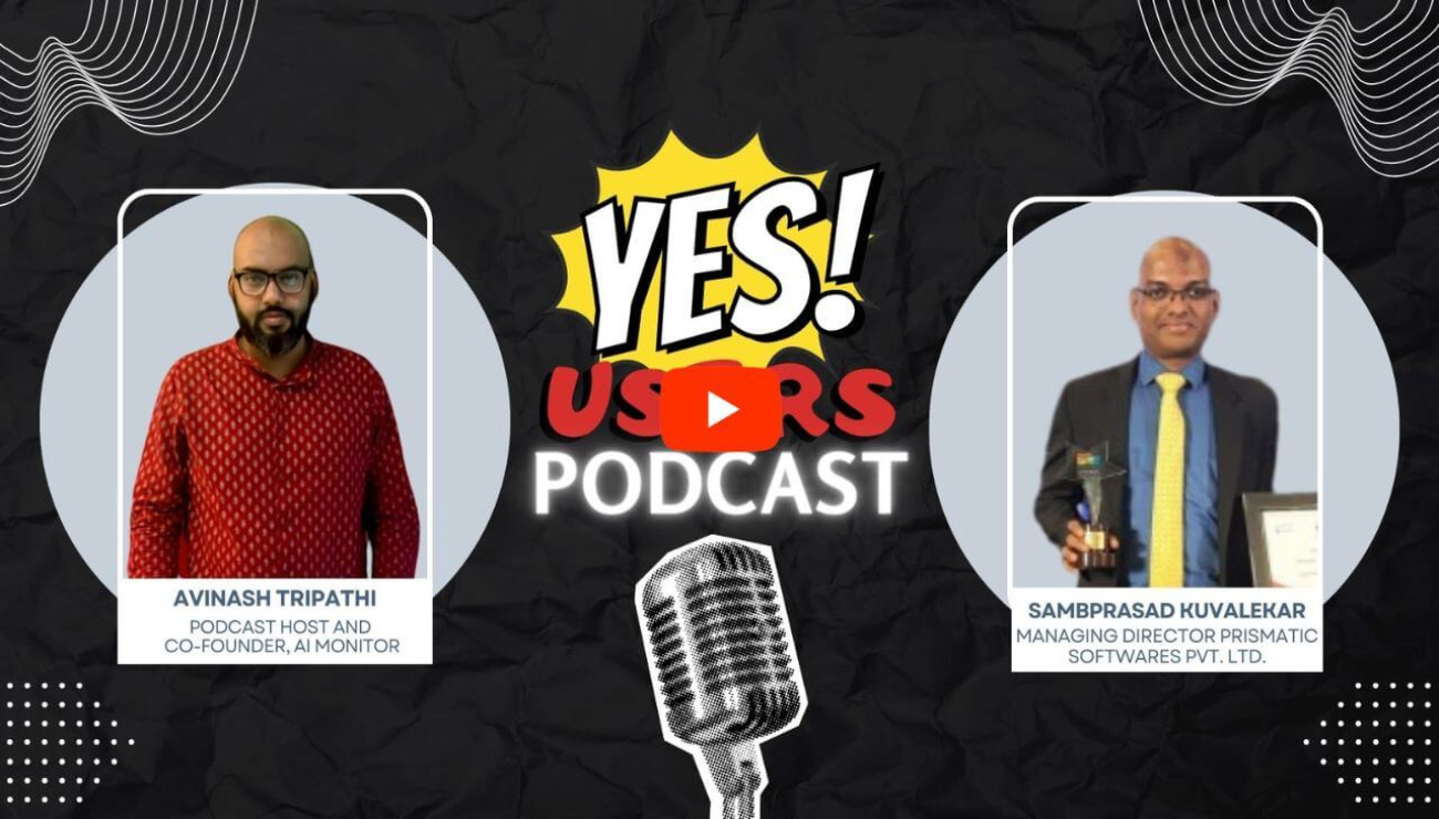 Podcast with Sambprasad Kuvalekar, Managing Director Prismatic Softwares Private Limited